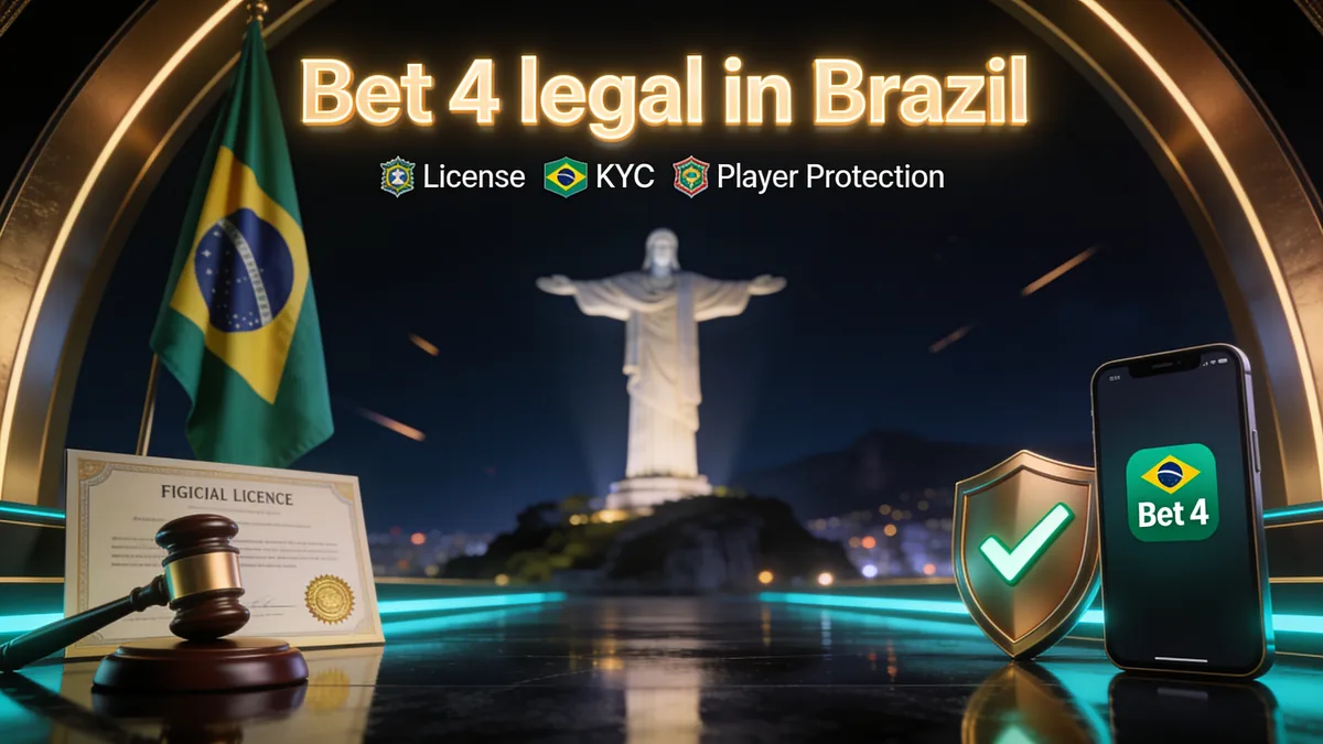 A Bet4 é legal e segura no Brasil?: guia de bet 4 para jogadores no Brasil